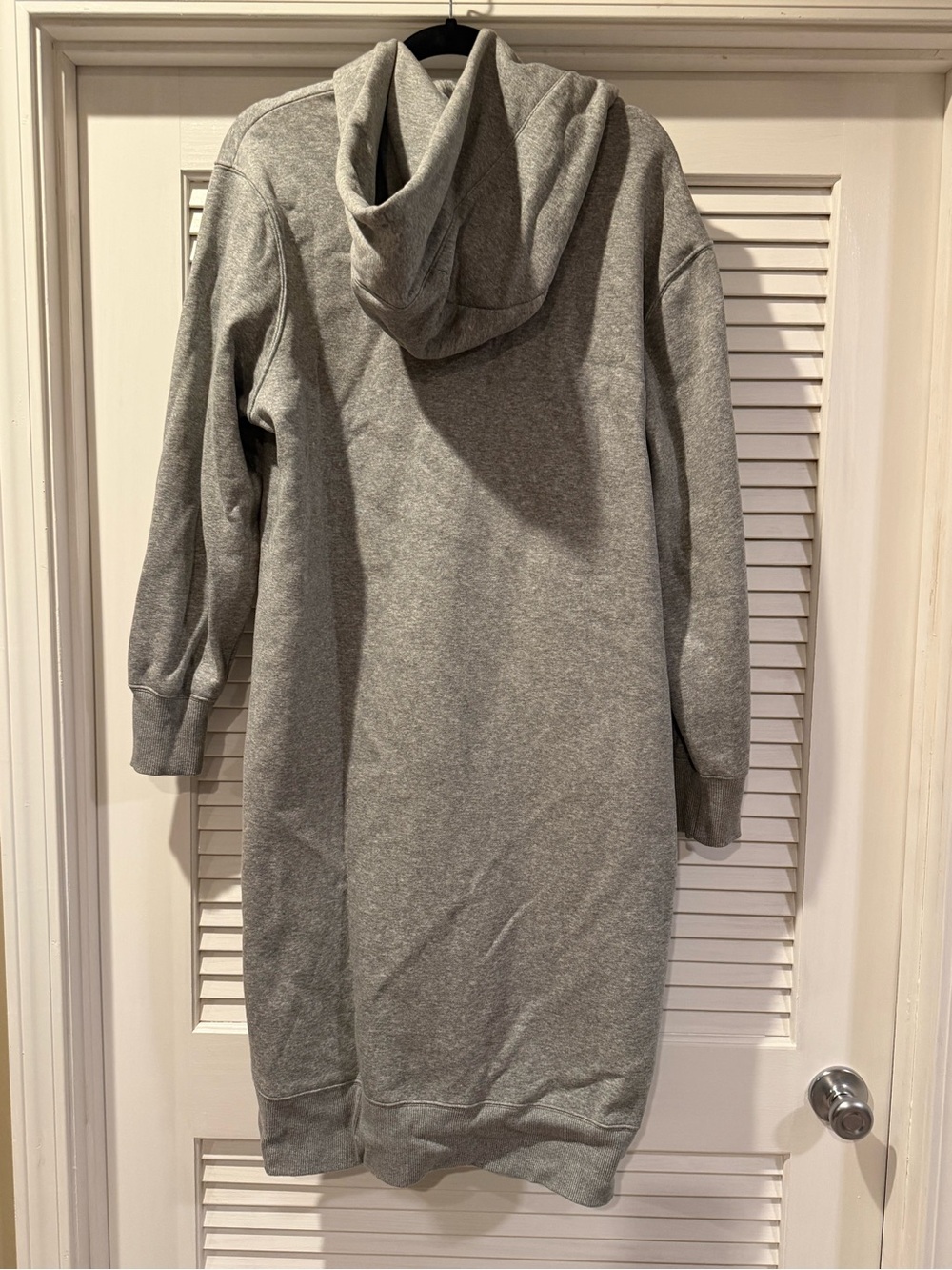 Nike Gray Zip-Up Long Hoodie - Picture 5 of 5